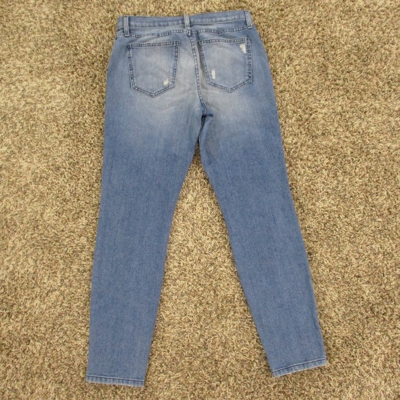 Current/Elliot Jeans Women's 31 Medium Wash High Waist Ankle Skinny‎ Denim - Picture 2 of 8